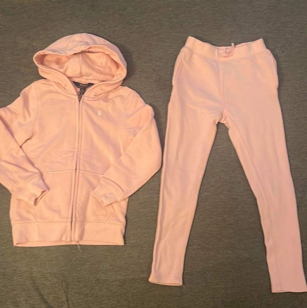 Polo Girl matching sweatsuit